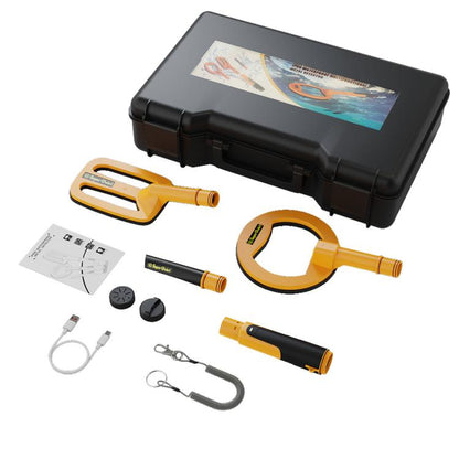 Goint IP960 Handheld 3 In 1 Metal Detector Outdoor Treasure Hunting Pulse Waterproof Rechargeable Gold Detector - Metal Detector by Goint | Online Shopping UK | buy2fix