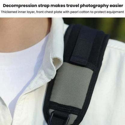 Cwatcun D182 Camera Strap Vest Outdoor Stress Relief DSLR Camera Quick Release Vest - Camera Strap by Cwatcun | Online Shopping UK | buy2fix
