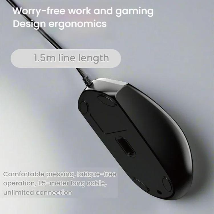 Chasing Leopard 316 1.5m Office Home Wired USB Optical Computer Mouse - Wired Mice by Chasing Leopard | Online Shopping UK | buy2fix