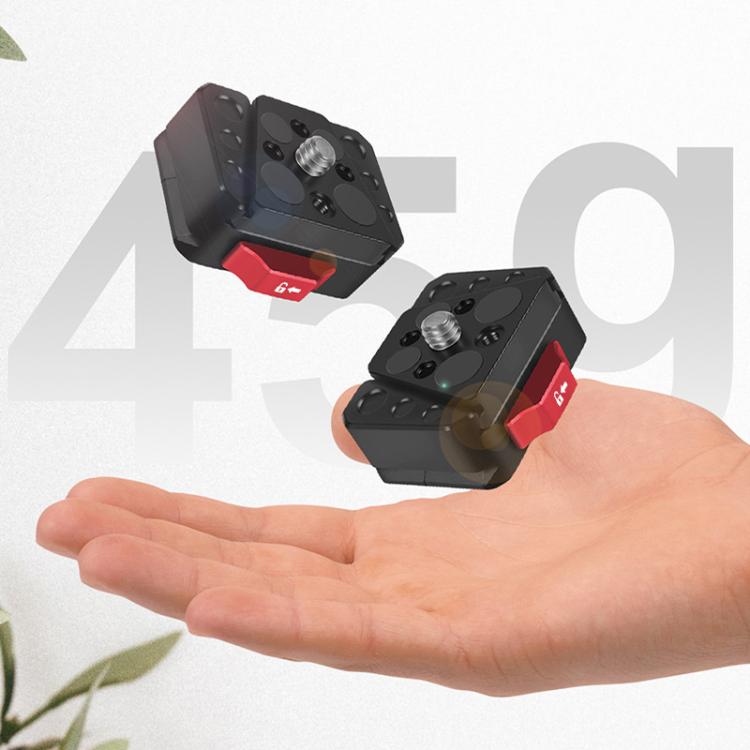 V-Mount Quick Release Plate Quick Release Kit Sports Camera Mount(Top Cover + Base) - Quick Release Plate by buy2fix | Online Shopping UK | buy2fix