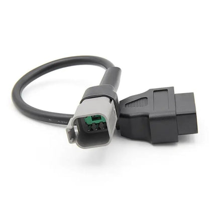 6 Pin OBD Cable For CAN-AM MOTO ATV UTV All-Terrain Vehicle(30cm) - Cables & Connectors by buy2fix | Online Shopping UK | buy2fix