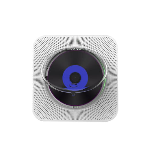 Kecag KC-807 Wall-mounted Home Retro Bluetooth CD Player, Spec: US Plug(White) - DVD & LCD Player by Kecag | Online Shopping UK | buy2fix