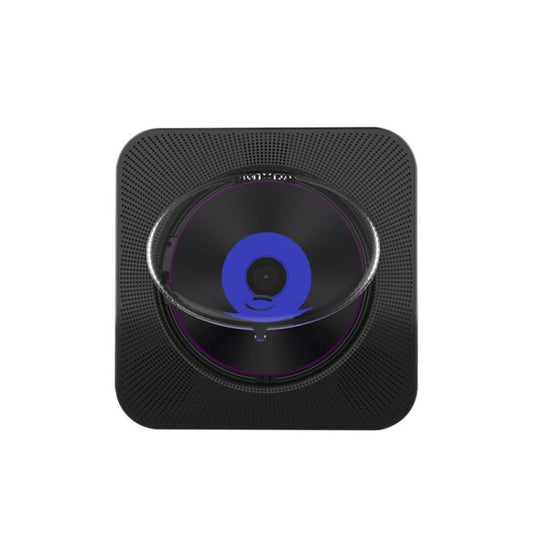 Kecag KC-807 Wall-mounted Home Retro Bluetooth CD Player, Spec: US Plug(Black)