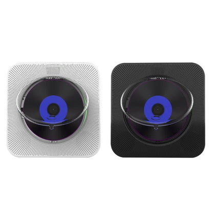 Kecag KC-807 Wall-mounted Home Retro Bluetooth CD Player, Spec: EU Plug(White) - DVD & LCD Player by Kecag | Online Shopping UK | buy2fix