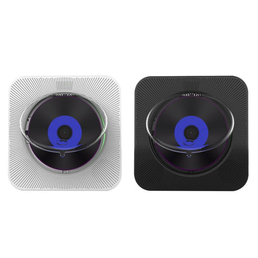 Kecag KC-807 Wall-mounted Home Retro Bluetooth CD Player, Spec: AU Plug(White) - DVD & LCD Player by Kecag | Online Shopping UK | buy2fix