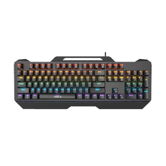 iMICE GK-400 English USB Wired RGB Mechanical Metal Gaming Keyboard