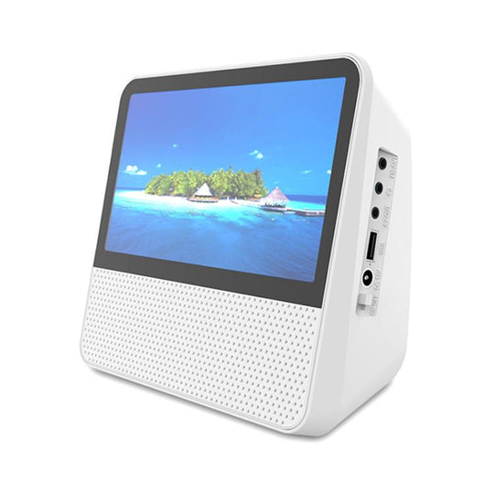 Kecag KC-906 Home Portable Mobile DVD Player VCD Video Player, Spec: UK Plug(White)