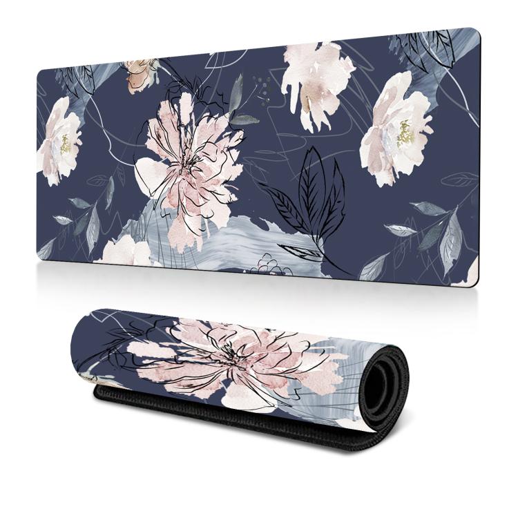Flowers and Trees Themed Mouse Pad Desk Mat For Office/Gaming 300x600x2mm(No.6) - Mouse Pads by buy2fix | Online Shopping UK | buy2fix