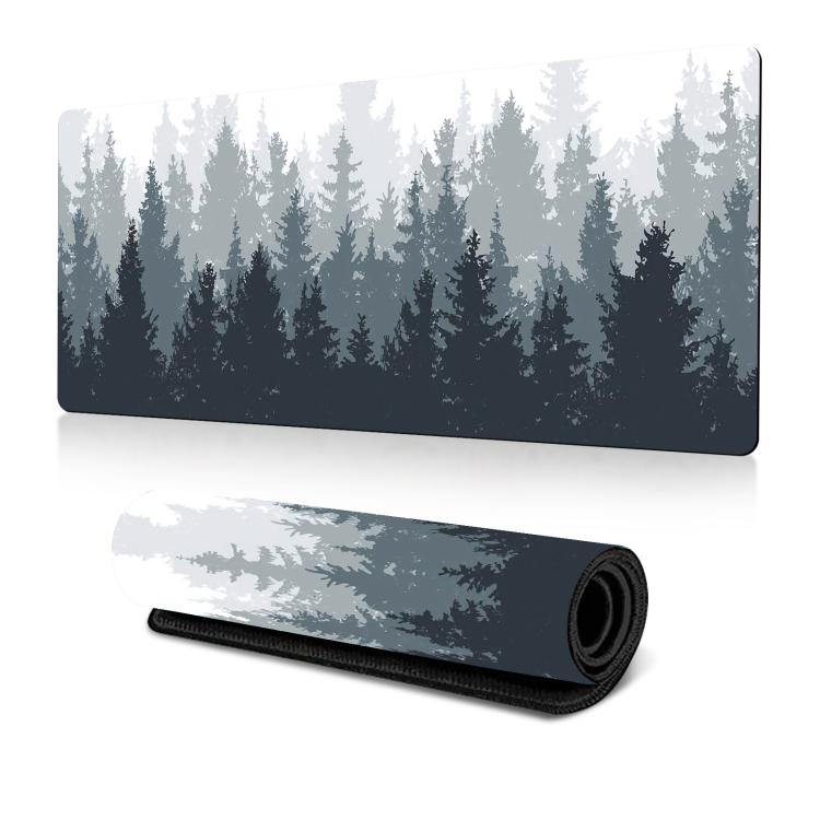 Flowers and Trees Themed Mouse Pad Desk Mat For Office/Gaming 300x700x2mm(No.8) - Mouse Pads by buy2fix | Online Shopping UK | buy2fix