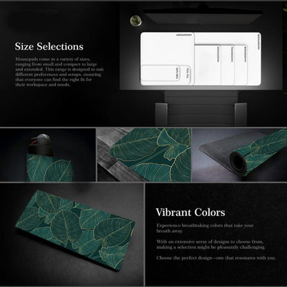 Flowers and Trees Themed Mouse Pad Desk Mat For Office/Gaming 400x900x2mm(No.8) - Mouse Pads by buy2fix | Online Shopping UK | buy2fix