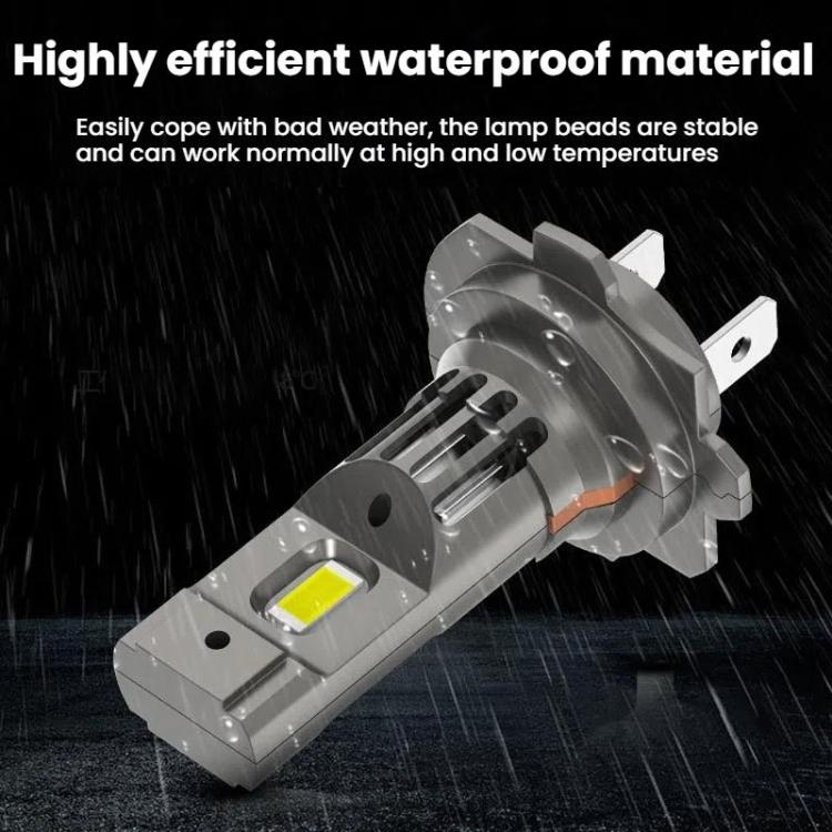 2pcs Integrated Direct-Plug Mini LED Headlight For Cars(H7) - LED Headlamps by buy2fix | Online Shopping UK | buy2fix