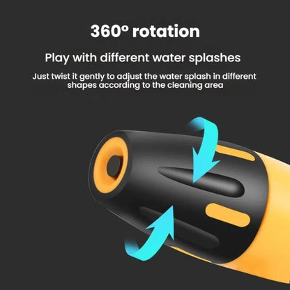 High-pressure Car Wash Sprinkler Household Spray Nozzle Rinse Watering Car Cleaning Tools, Spec: With Connectors+30m Spring Tube+Foam Jug - Car Washer & Accessories by buy2fix | Online Shopping UK | buy2fix