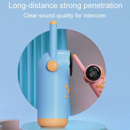 D22 1pair Children Handheld Wireless Walkie Talkie Parent-Child Outdoor Wireless Talking Toys(Blue+Blue) - Children by buy2fix | Online Shopping UK | buy2fix