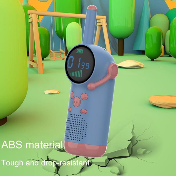 D22 1pair Children Handheld Wireless Walkie Talkie Parent-Child Outdoor Wireless Talking Toys(Blue Pink) - Children by buy2fix | Online Shopping UK | buy2fix