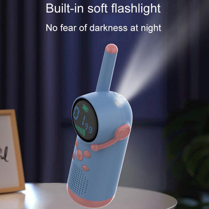 D22 1pair Children Handheld Wireless Walkie Talkie Parent-Child Outdoor Wireless Talking Toys(Blue+Blue) - Children by buy2fix | Online Shopping UK | buy2fix