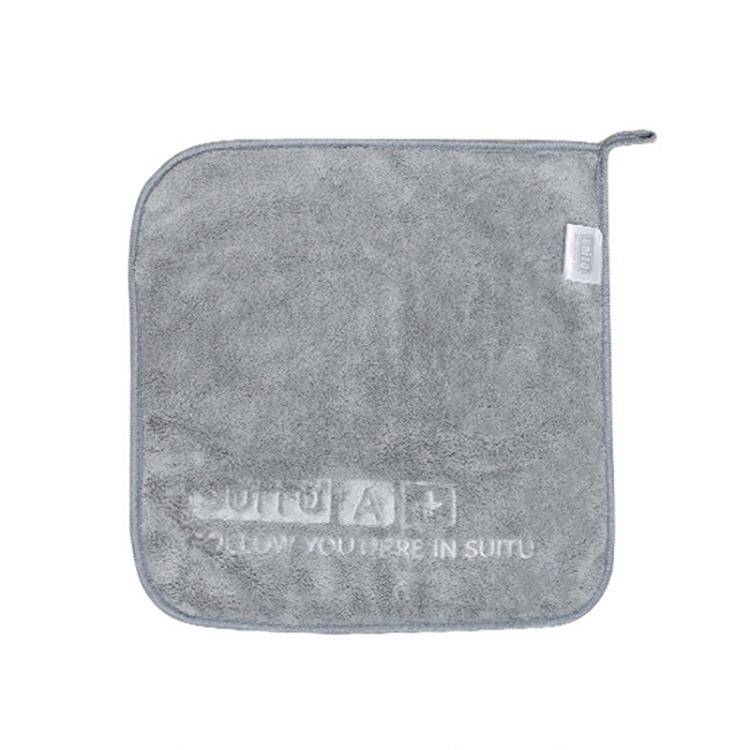 50 x 50cm SUITU ST-9009 Double-Sided Fleece Thickened Water Absorbent Quick Drying Car Wash Towel - Car washing supplies by SUITU | Online Shopping UK | buy2fix