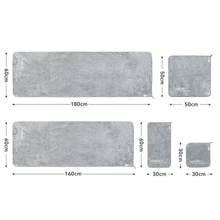 30 x 60cm SUITU ST-9009 Double-Sided Fleece Thickened Water Absorbent Quick Drying Car Wash Towel - Car washing supplies by SUITU | Online Shopping UK | buy2fix