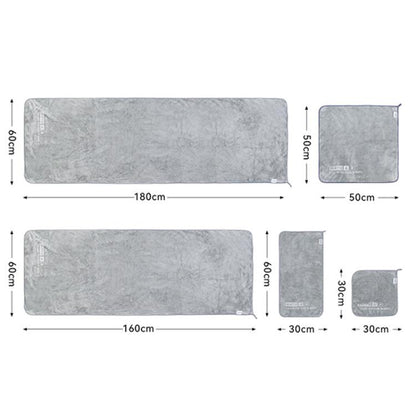 30 x 30cm SUITU ST-9009 Double-Sided Fleece Thickened Water Absorbent Quick Drying Car Wash Towel - Car washing supplies by SUITU | Online Shopping UK | buy2fix