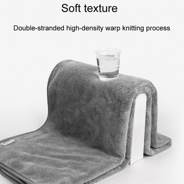 30 x 60cm SUITU ST-9009 Double-Sided Fleece Thickened Water Absorbent Quick Drying Car Wash Towel - Car washing supplies by SUITU | Online Shopping UK | buy2fix