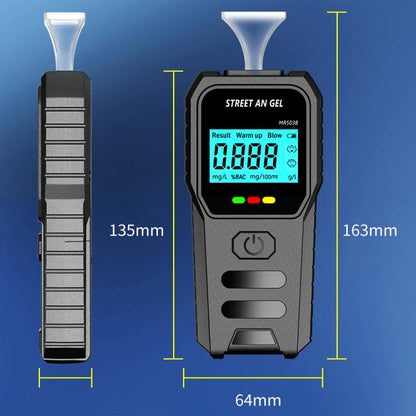 LCD Screen High-Precision Air-Blowing Dual-Purpose Alcohol Tester(503B) - Breath Alcohol Tester by buy2fix | Online Shopping UK | buy2fix