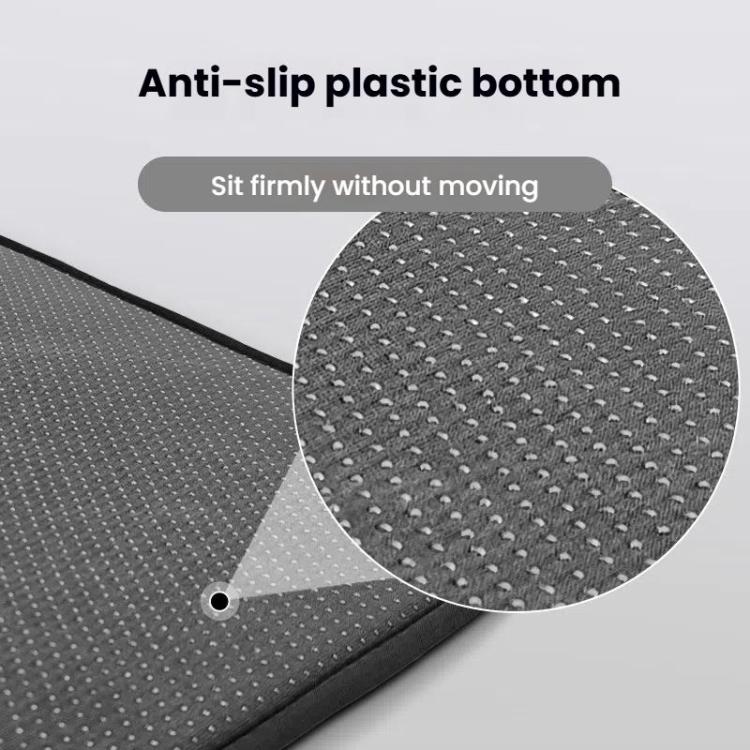 41x41x1cm Car Office Gel Breathable Chair Cushion(Gray) - Seat Accessories by buy2fix | Online Shopping UK | buy2fix