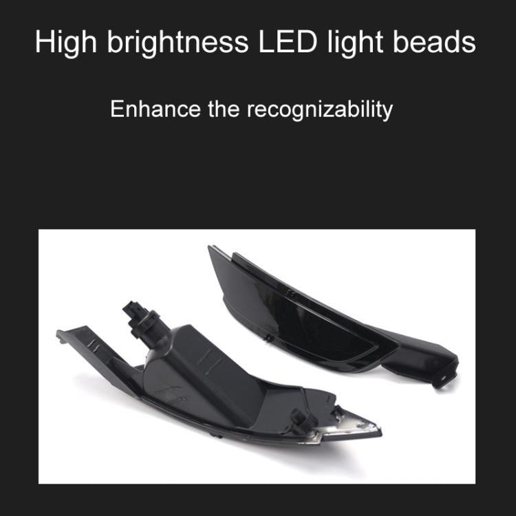 For Ford Fiesta 2009-2015 Hatchback Rear Bumper Fog Lights Tail Lamp Reflector OE 8A6115500AB, Style: Red Right - Fog / Driving Lights by buy2fix | Online Shopping UK | buy2fix