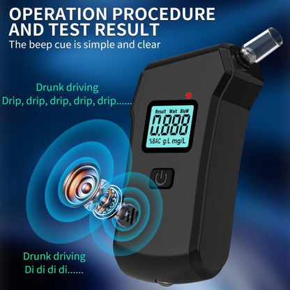 Digital Display Blow-type High-precision Alcohol Tester(806) - Breath Alcohol Tester by buy2fix | Online Shopping UK | buy2fix