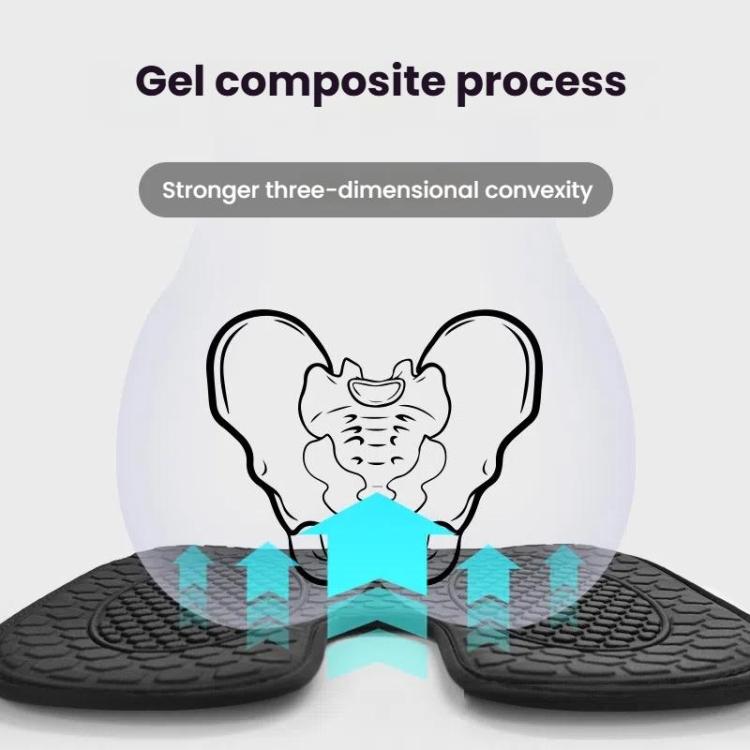 33.5x44x1cm Car Gel Cooling Breathable Chair Cushion(Gray) - Seat Accessories by buy2fix | Online Shopping UK | buy2fix