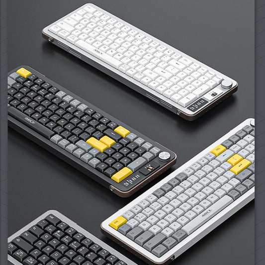 IMICE AN-800 Wireless Bluetooth Dual Mode Scissor Foot Structure Silent Keyboard(White) - Wireless Keyboard by iMICE | Online Shopping UK | buy2fix