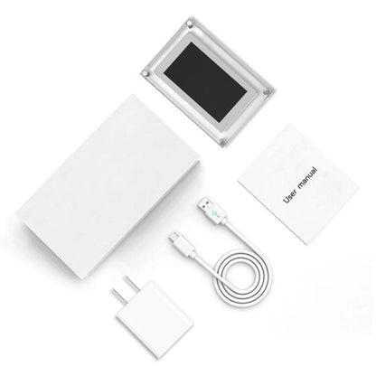 10.1 inch Transparent Acrylic Digital Photo Frame Video Picture Music Player Electronic Album Gift(AU Plug) - 11 inch Below by buy2fix | Online Shopping UK | buy2fix