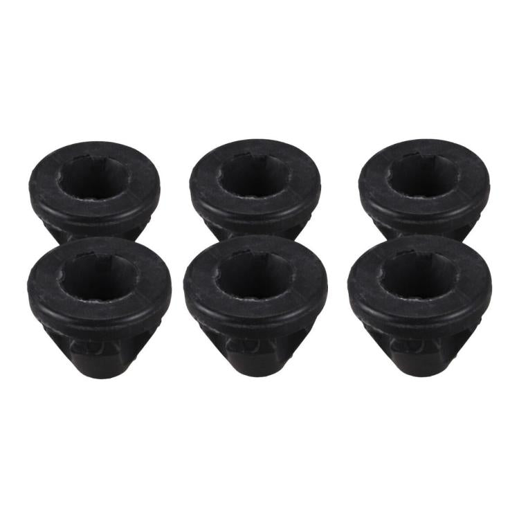 03G103184C 6-in-1 For Audi A3 Engine Rubber Hood Grommet Decorative Parts - Engine Fittings by buy2fix | Online Shopping UK | buy2fix