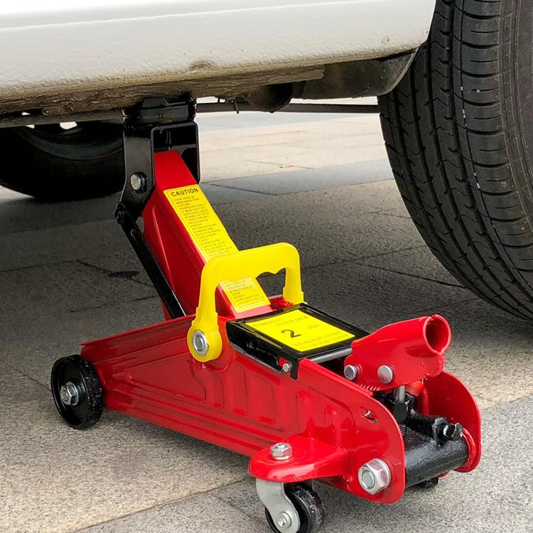 Horizontal Manual Hydraulic Car Jack For Tire Change Lifting Tool(2 Tons 5.5 kg Plastic Box) - Car Jacks by buy2fix | Online Shopping UK | buy2fix