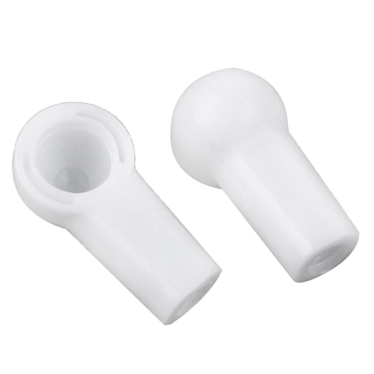 98656127902 98756127900 For Porsche Boxster 986 987 Convertible Bracket Cap(White) - Others by buy2fix | Online Shopping UK | buy2fix