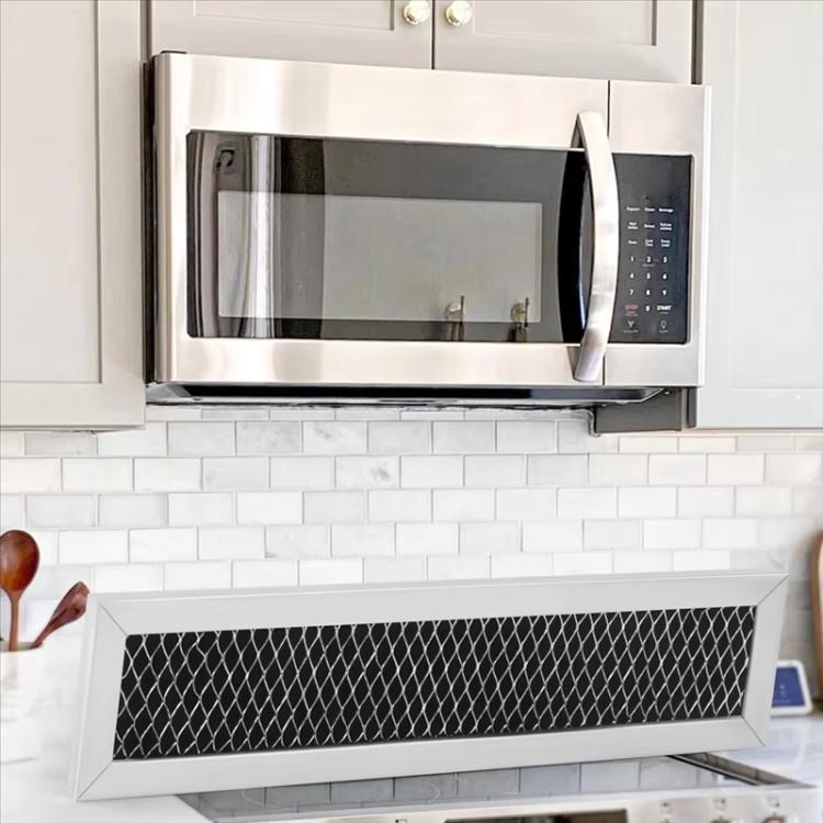 2pcs /Pack Microwave Charcoal Filter For GE WB02X11550 JX81L - Microwave Oven Parts by buy2fix | Online Shopping UK | buy2fix