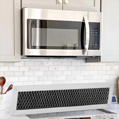 2pcs /Pack Microwave Charcoal Filter For GE WB02X11550 JX81L - Microwave Oven Parts by buy2fix | Online Shopping UK | buy2fix