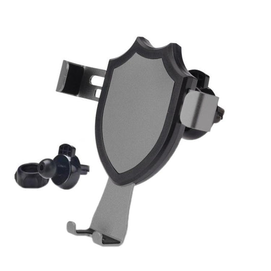 Air Outlet Clip-on Gravity 360-degree Rotating Car Phone Holder, Color: Gray Eagle Beak Clip - Universal Car Holders by buy2fix | Online Shopping UK | buy2fix