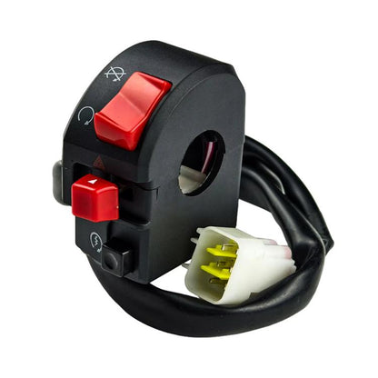 For Ducati Motorcycle Right Handlebar Combination Switch With Double Flash(BZKG) - Electrical System by buy2fix | Online Shopping UK | buy2fix