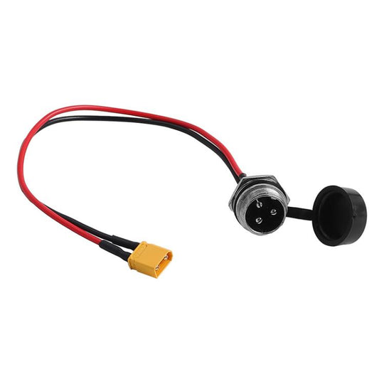 X1671 For INOKIM OXO OX Electrical Scooter Power Port Components GX16 3-Pin Aviation Header Charging Socket