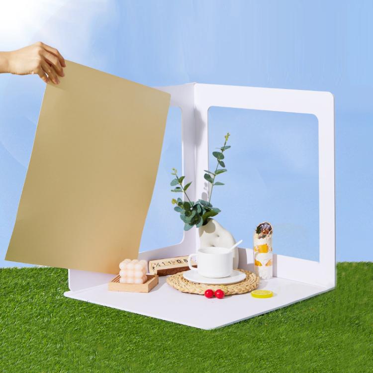 19pcs /Set 3D Shooting Background Board Live Broadcast Product Photography Props, Size: 60cm - Solid Color by buy2fix | Online Shopping UK | buy2fix