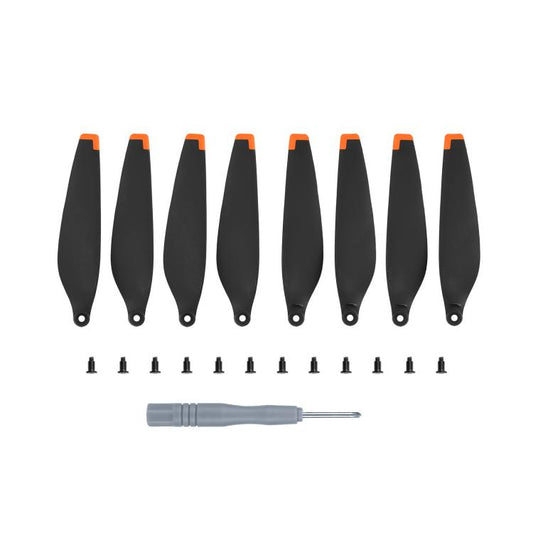 For DJI Mini 3 Drone 8pcs /Set 6030F Propeller Blades Low Noise Wings With Screwdrivers, Color: Orange Tip - DIY Propeller by buy2fix | Online Shopping UK | buy2fix