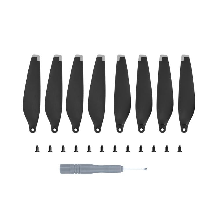 For DJI Mini 3 Drone 8pcs /Set 6030F Propeller Blades Low Noise Wings With Screwdrivers, Color: Silver Tip - DIY Propeller by buy2fix | Online Shopping UK | buy2fix