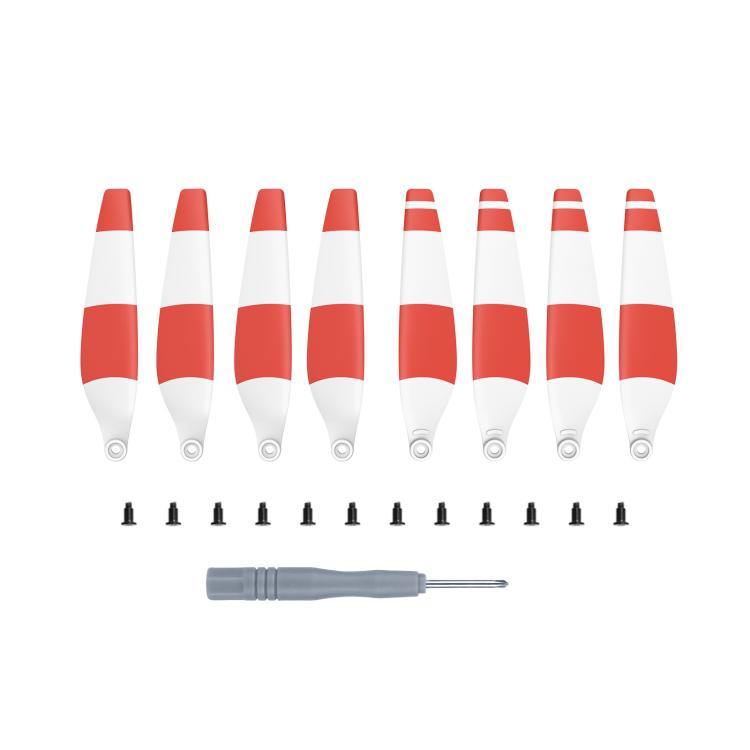 For DJI Mini 3 Drone 8pcs /Set 6030F Propeller Blades Low Noise Wings With Screwdrivers, Color: Red - DIY Propeller by buy2fix | Online Shopping UK | buy2fix
