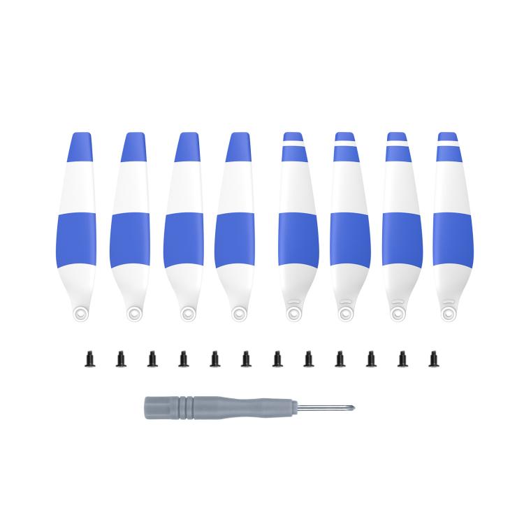 For DJI Mini 3 Drone 8pcs /Set 6030F Propeller Blades Low Noise Wings With Screwdrivers, Color: Blue - DIY Propeller by buy2fix | Online Shopping UK | buy2fix