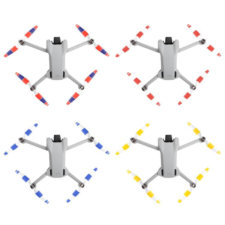 For DJI Mini 3 Drone 8pcs /Set 6030F Propeller Blades Low Noise Wings With Screwdrivers, Color: Yellow - DIY Propeller by buy2fix | Online Shopping UK | buy2fix