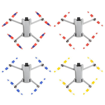 For DJI Mini 3 Drone 8pcs /Set 6030F Propeller Blades Low Noise Wings With Screwdrivers, Color: Yellow - DIY Propeller by buy2fix | Online Shopping UK | buy2fix