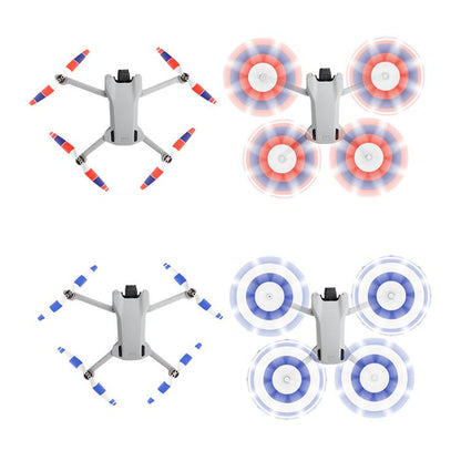 For DJI Mini 3 Drone 8pcs /Set 6030F Propeller Blades Low Noise Wings With Screwdrivers, Color: Tricolor - DIY Propeller by buy2fix | Online Shopping UK | buy2fix