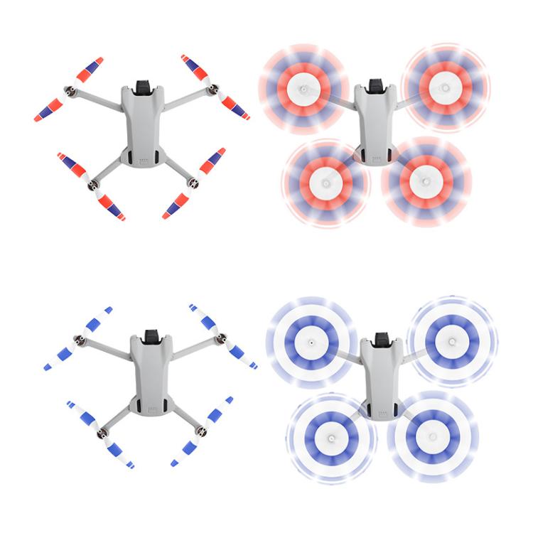 For DJI Mini 3 Drone 8pcs /Set 6030F Propeller Blades Low Noise Wings With Screwdrivers, Color: Blue - DIY Propeller by buy2fix | Online Shopping UK | buy2fix