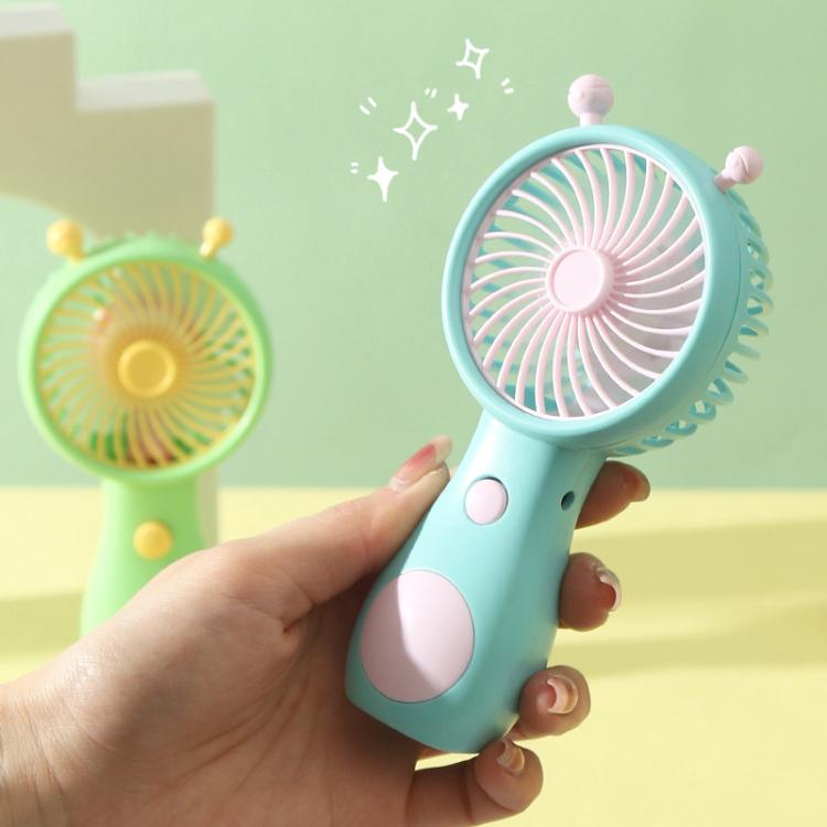 Cute Small Snail Handheld USB Rechargeable Fan Portable Mini Compact Pocket Fan(Purple) - Electric Fans by buy2fix | Online Shopping UK | buy2fix