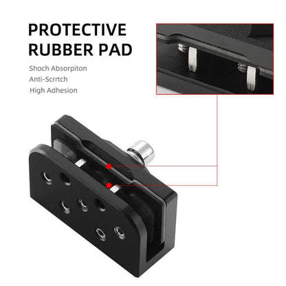 1pair For Trucks SUVs Car Adjustable Aluminum Pillar Cover LED Work Light Pod Mounting Bracket Kit - Car Light Accessories by buy2fix | Online Shopping UK | buy2fix