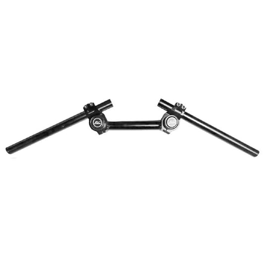 Aluminum Alloy Motorcycle Variable Diameter Handlebar Separate Faucet Handle(Silver) - Grips by buy2fix | Online Shopping UK | buy2fix